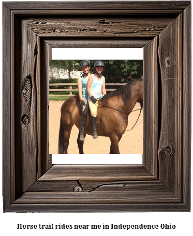 horse trail rides near me in Independence, Ohio